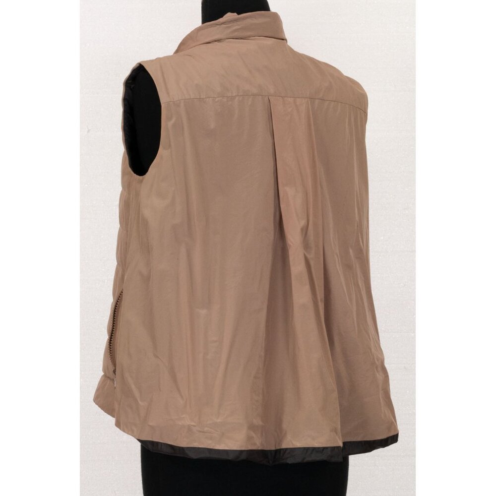 Brunello Cucinelli Beige Quilted Down Vest - Picture 3 of 8